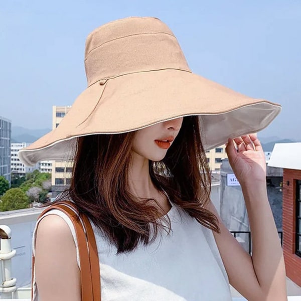 Bøttehatt Beach Cap BEIGE Beige