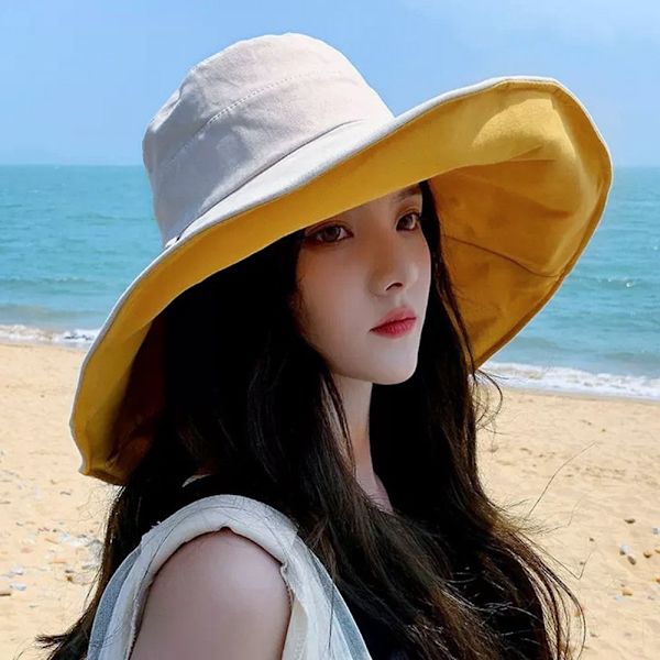 Bøttehatt Beach Cap BEIGE Beige
