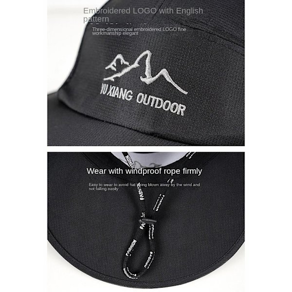 Baseball Cap Vandrehatte NAVY BLÅ navy blue