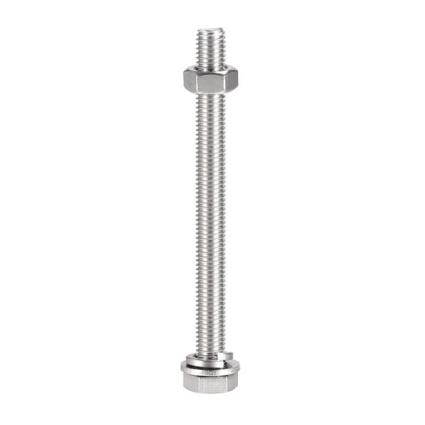 4 kpl kuusiokantaruuvit Pultit Täyskierre kuusiokolopultit 4pcsM10x90mm