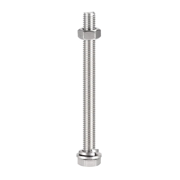 4st sexkantsskruvar Helgängade sexkantsbultar 4pcsM10x120mm