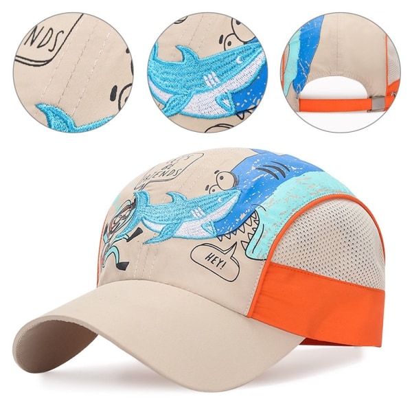 Barnebaseballhatt Solhatt LAKE BLUE lake blue