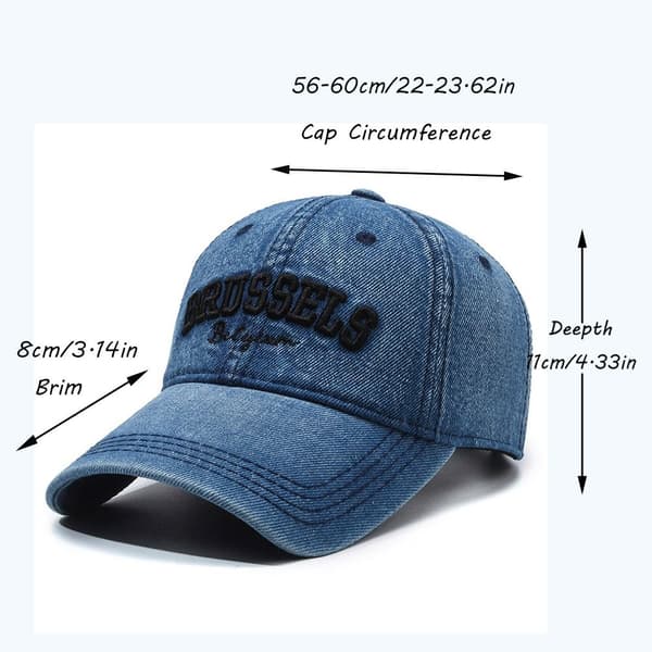 Baseball Caps Solhatter 2 LYSEBLÅ ÉN STØRRELSE 2 Light blue One Size