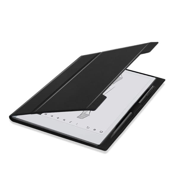 e-leser Folio-etui med stativ og bakdeksel Black
