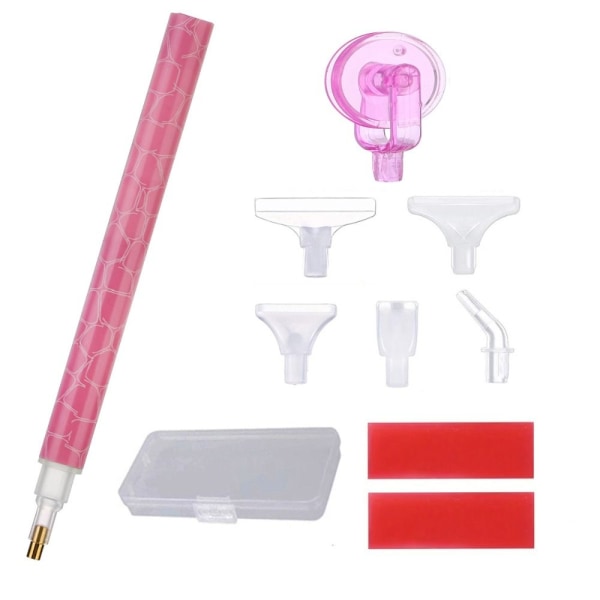 Diamond Painting Pen Kit Drill Pen Roller ROSA Pink