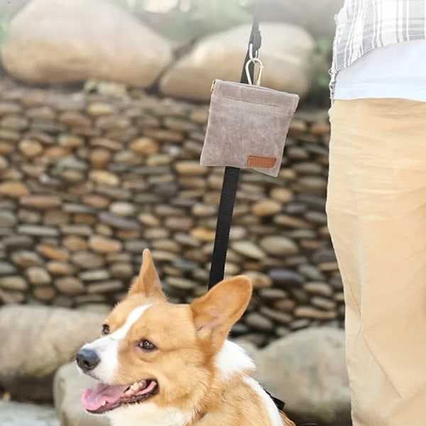 Hundetreningsgodbitpose GRÅ Gray