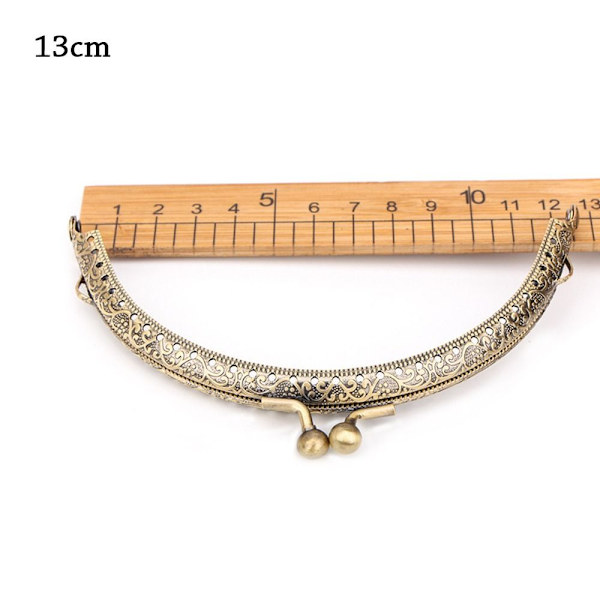 Spänne Lås metall handväska Ram 13CM 13cm