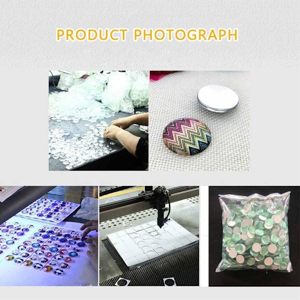20 st printed glascabochoner Swirl glascabochoner 18MMCOLOR 18mmcolor random