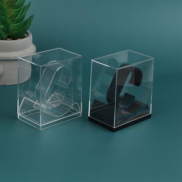 Ur Display Holder Transparent Armbåndsur Etui TRANSPARENT Transparent
