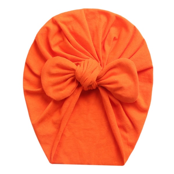 Newborn Hat Turban Hat ORANGE orange