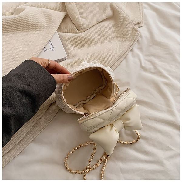 Toddler Crossbody-väska VIT White