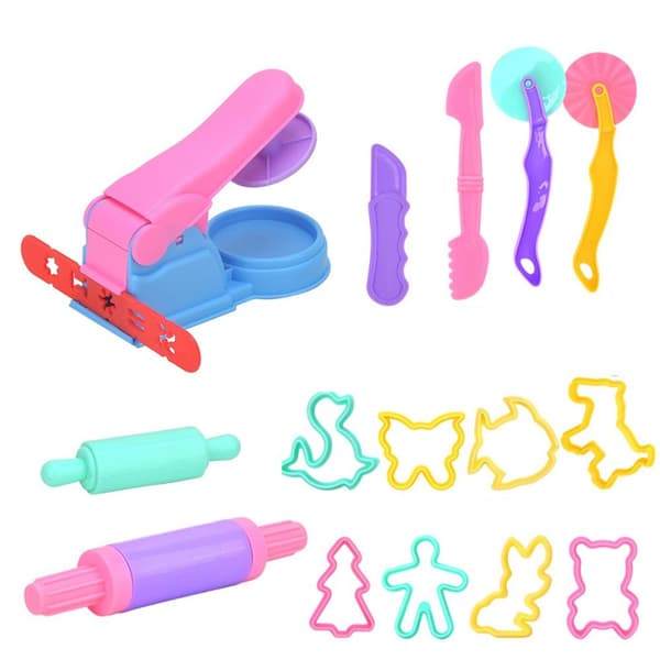 Plasticine Form Modellervoks Tilbehør 8 STK DYREFORM 8pcs Animal Shape