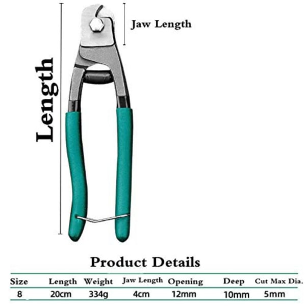 Wire Cutter Flush Cutter Crimptång