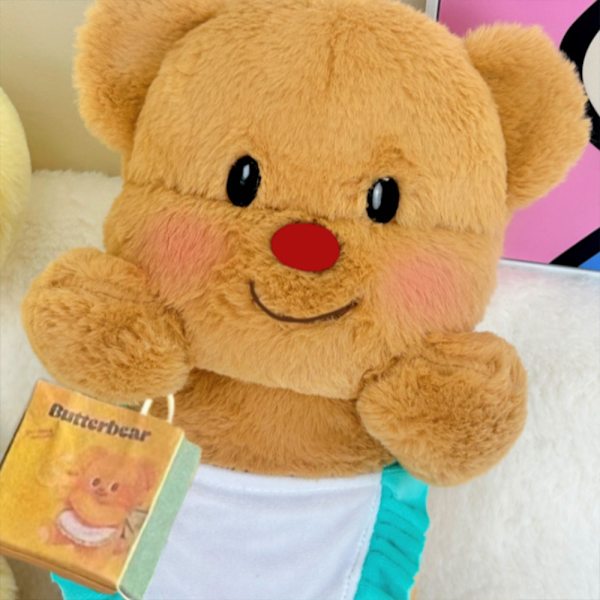 Butter Bear Plysch Bear Doll 45CM 45cm