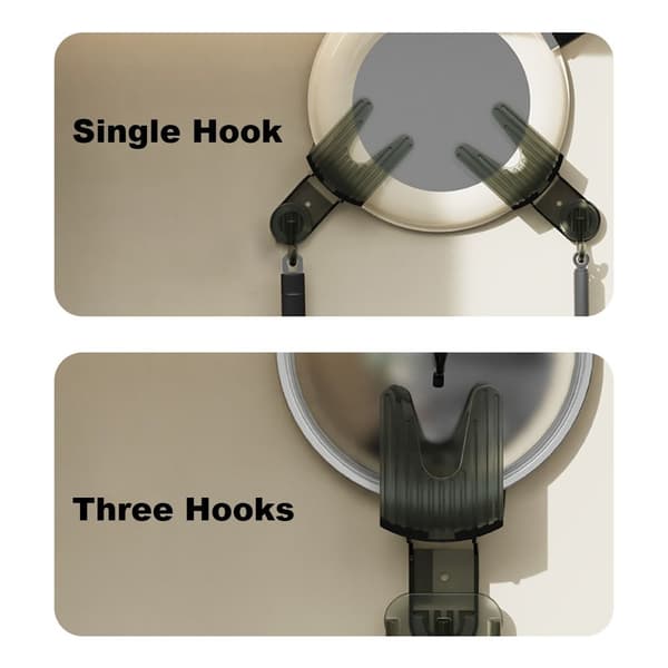 Kattilan kannen pidike BROWN&GRAY 3&1 KOUKUT 3&1 KOUKUT Brown&Gray 3&1 Hooks-3&1 Hooks