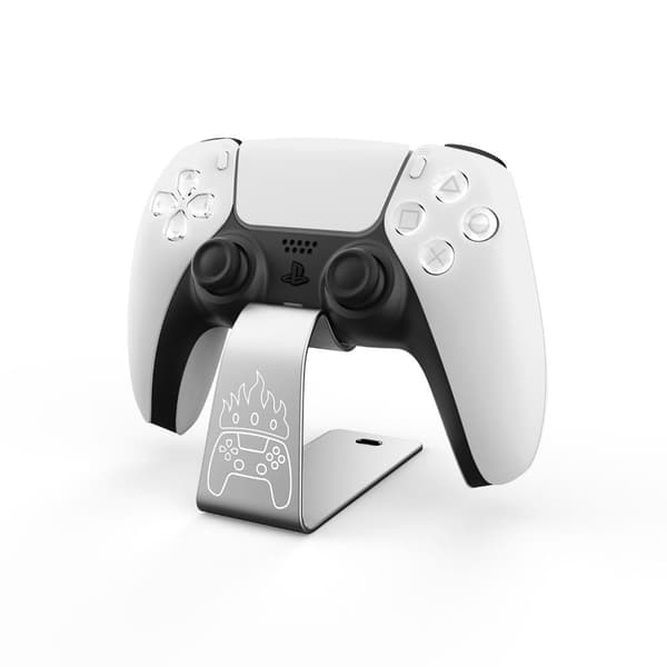 Universal Beslag Gamepad Skrivebordsstander SØLV Silvery