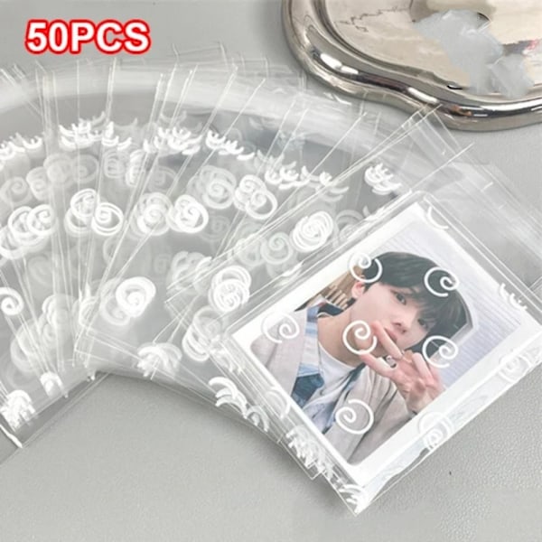 50/100 stk./pakke Opp-pose beskyttelsesærmer 100 stk. 100 stk. 100pcs