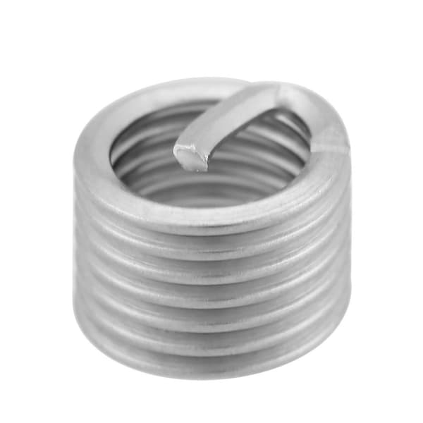 100 stk. gevindindsatser i rustfrit stål, spiralformet tråd 100PCS