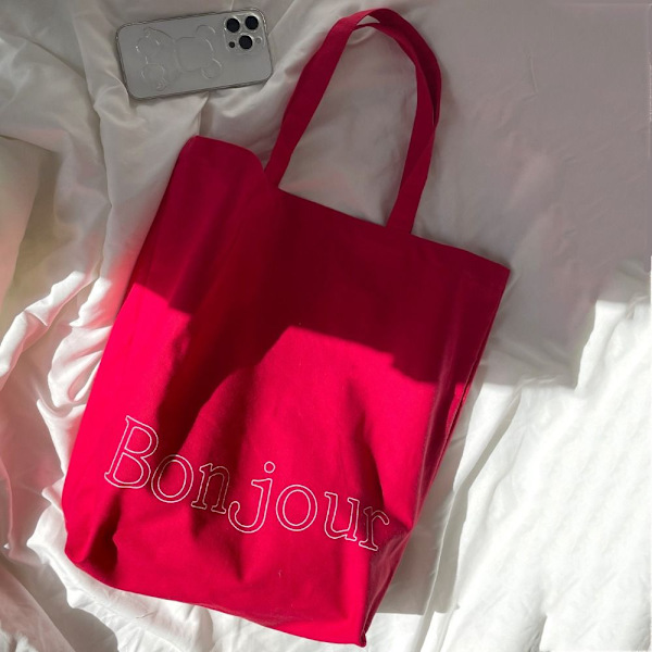 Kesäostoskassit Beach Tote Bag PUNAINEN red
