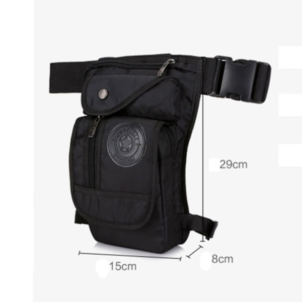 Nylon Taljetaske Vandtæt Benpose 2 2 2