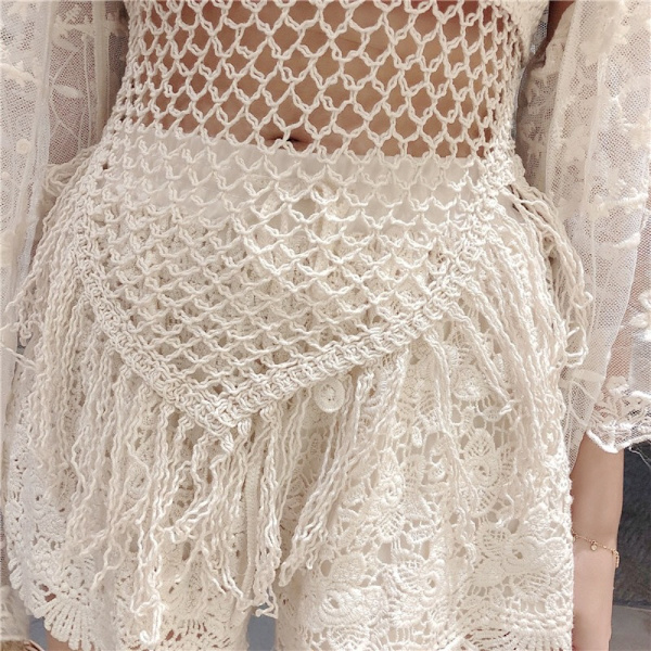 3 STK Set för kvinnor Beach Wear Outfit STYLE 3 BEIGE STYLE 3 Style 3 Beige