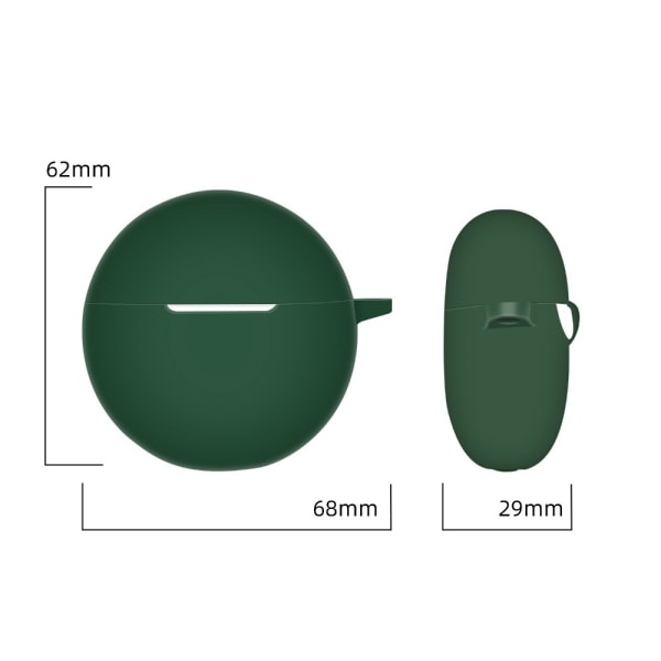 Hörlurar Case Trådlöst hörlursskal MÖRKGRÖN Dark Green