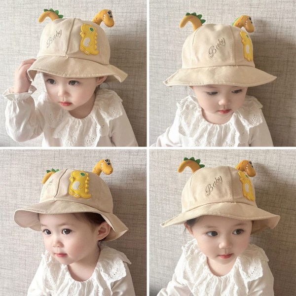 Baby Bucket Hat Cap GUL Yellow