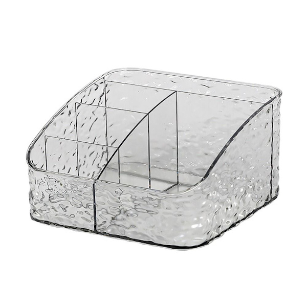 1 Stk Kosmetik Opbevaringsboks Desktop Opbevaringskasse Rack 5 GRIDS 5 5 Grids