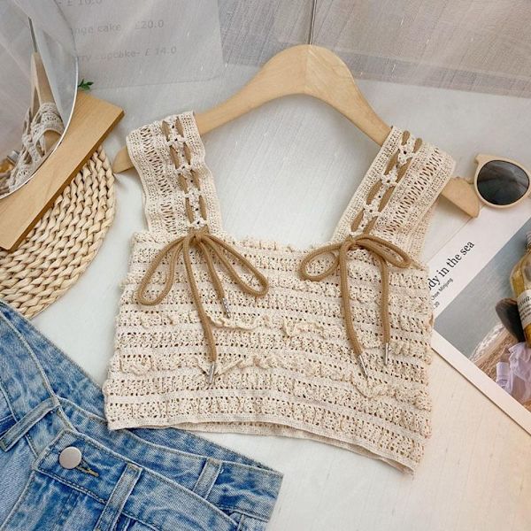 Linne Crop Top APRIKOS Apricot