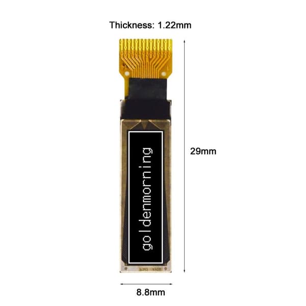 OLED-skjerm, OLED-skjermkort, OLED LCD-skjermmodul