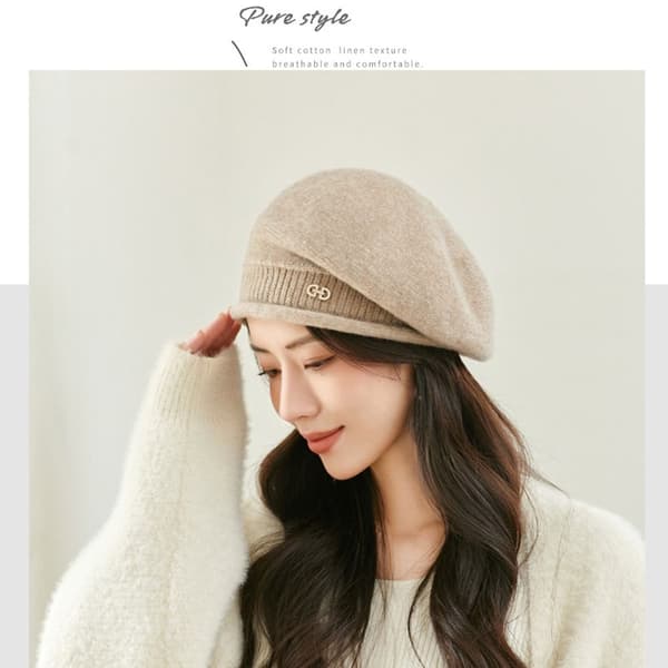 Baret Hue Dame Beanie SORT black