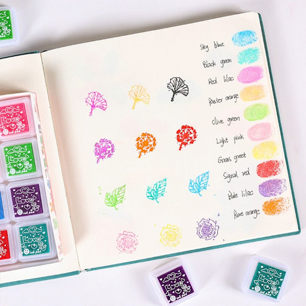 Finger Paint Set Finger Painting Album 6 COLOR 6 COLOR 6 color
