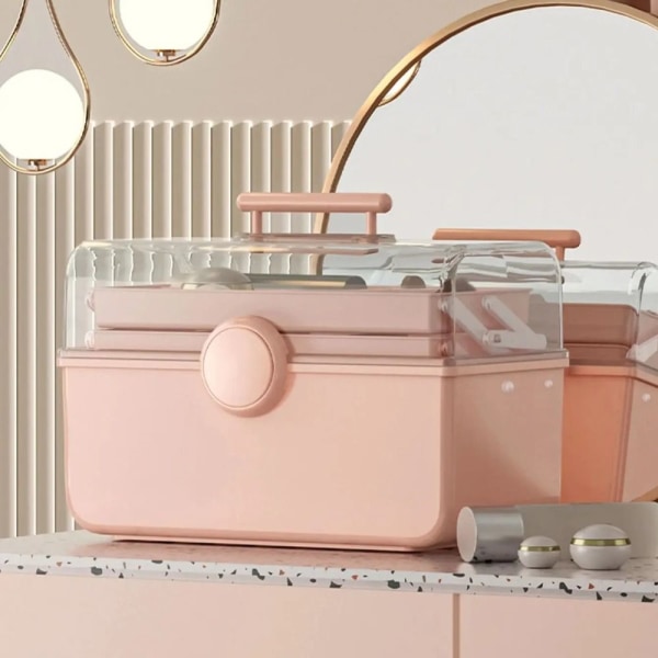Kosmetisk opbevaringsboks Beauty Makeup Organizer LILLA purple