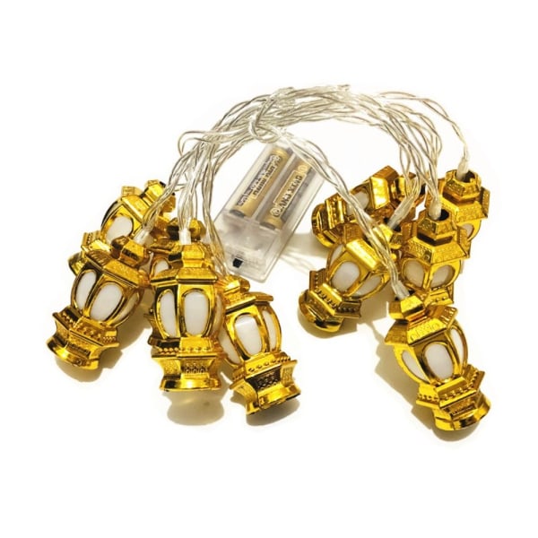 EID Mubarak Lighting Led Light String MULTICOLOR MÅNE multicolor moon