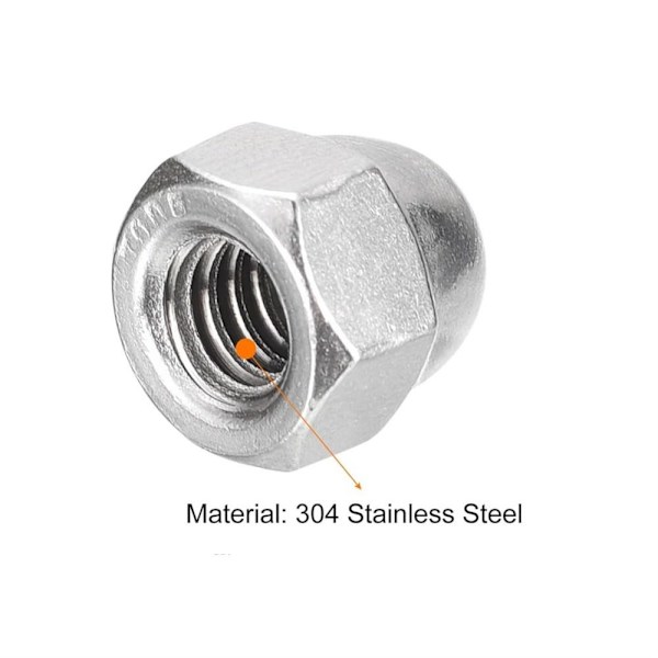 25 st Acorn Cap Mutter Hardware Mutter 1/4-20 1/4-20 1/4-20