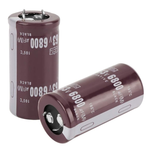 2st elektrolytisk kondensatorsats SET 6800uF elektronisk komponent