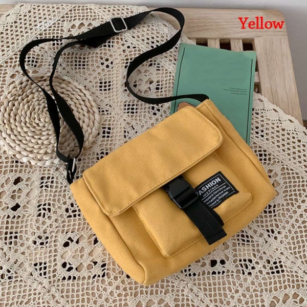 Axelväska Messenger Bag GUL yellow
