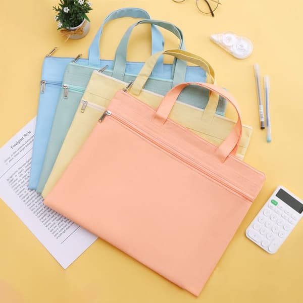 Tote Skoleveske Tutorial Bag BEIGE Beige