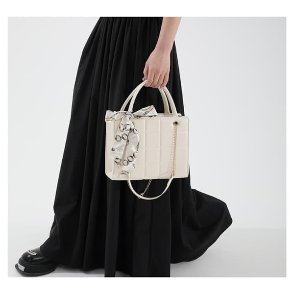 Skulderveske Messenger Bag BEIGE Beige