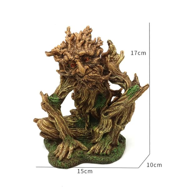 Dryad Staty Träd Ornament Dryad Prydnad
