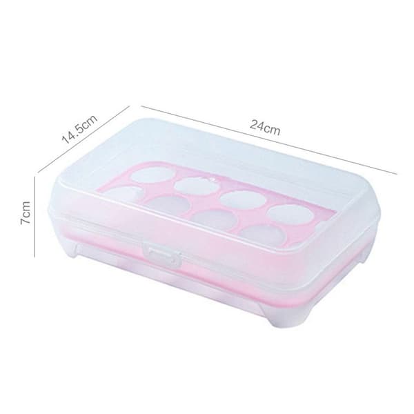 Egg Fresh Oppbevaringsboks Matbrett Beholdere ROSA pink