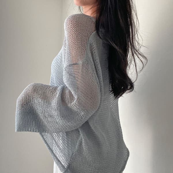 Bluser med uthuling, strikketopper APRICOT Apricot