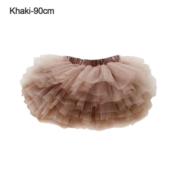 Tutu sommernederdele Tyld prinsessenederdele KHAKI 90CM khaki 90cm