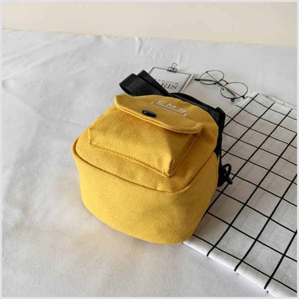 Skulderveske Messenger Bag GUL Yellow