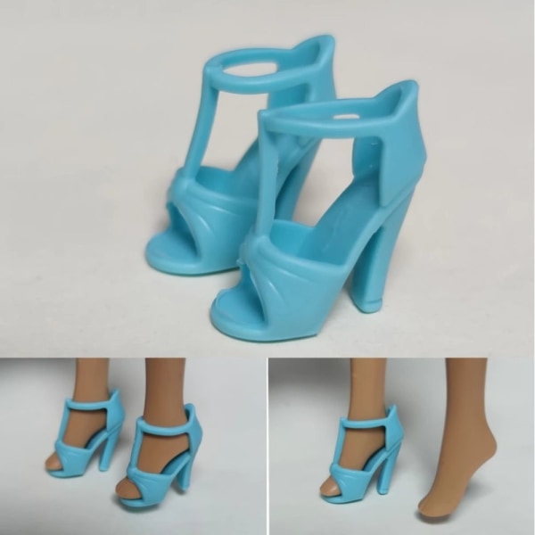 1/6 Doll Shoes Korkokengät Kengät 9 9 9