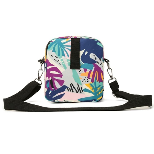 Naisten printed Crossbody-laukku Matkapuhelinlaukku 2 2 2