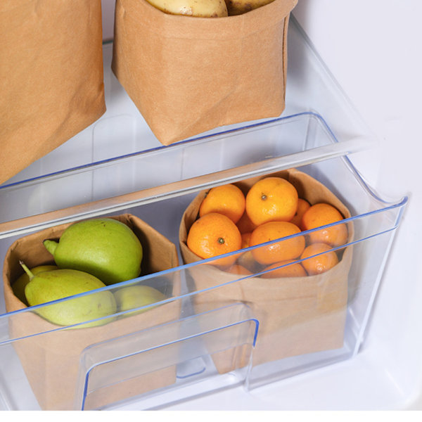 Kraft Paper Box Food Opbevaringspose F F F