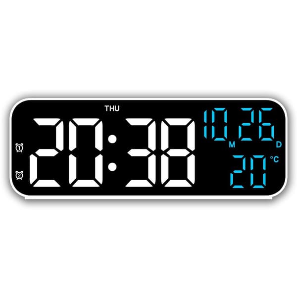 Elektronisk klokke Digitale LED-klokker 4 4 4