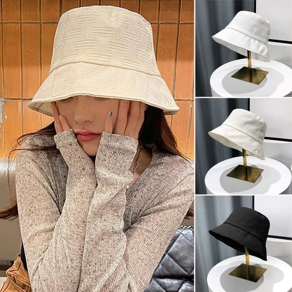Bøttehatt Fiskehatt HVIT white