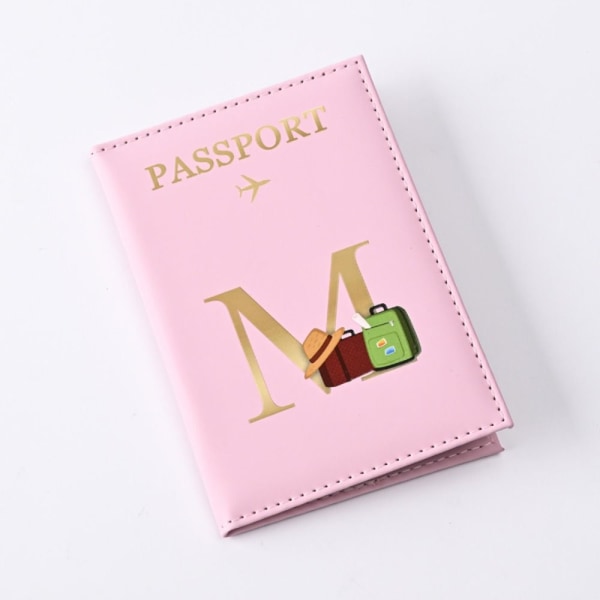 Passdeksel Passholderveske PINK M M Pink M-M